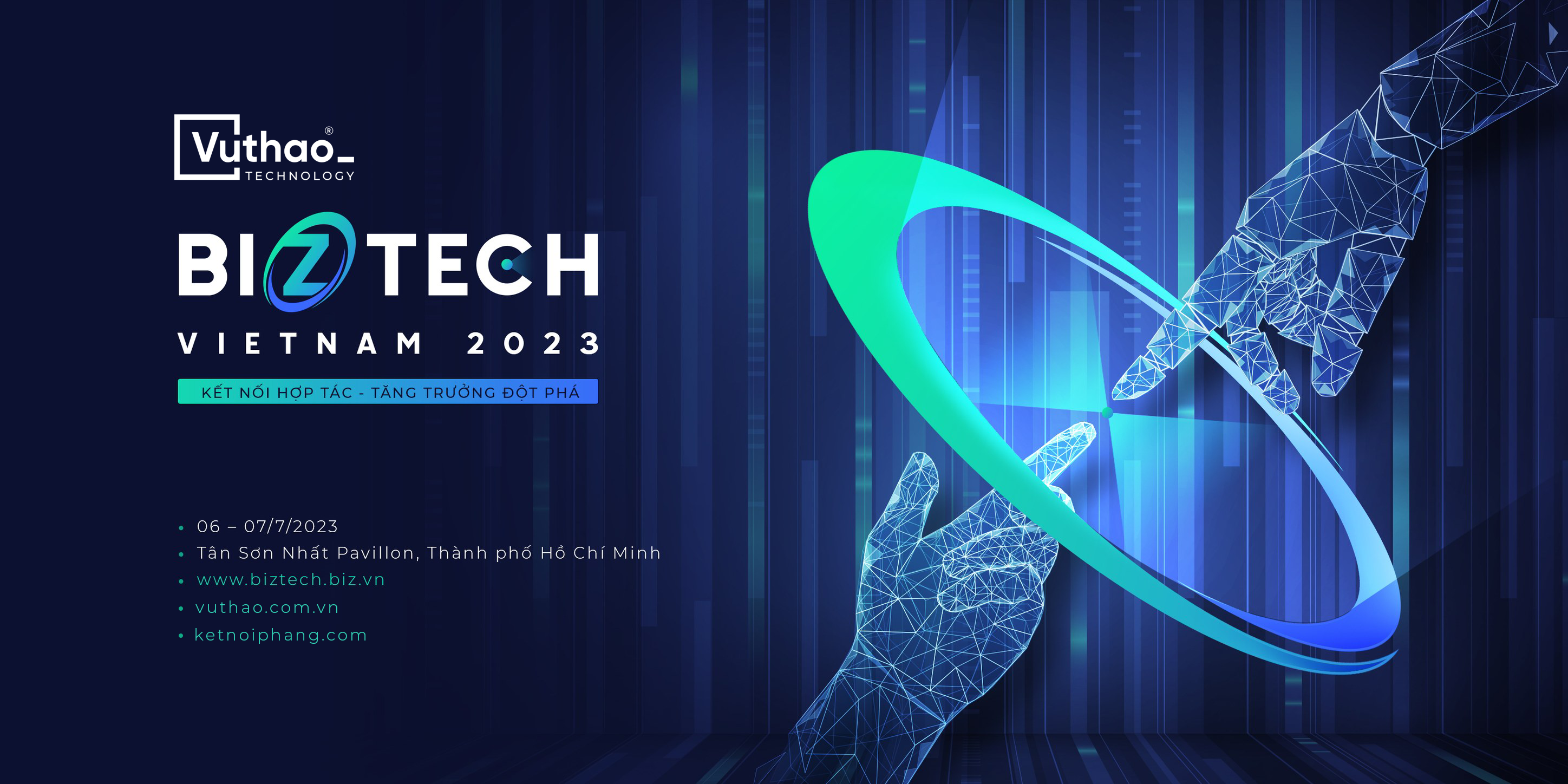 Vũ Thảo Technology sẽ xuất hiện tại BizTech – Sự kiện thúc đẩy chuyển đổi số lần đầu được tổ chức tại Việt Nam